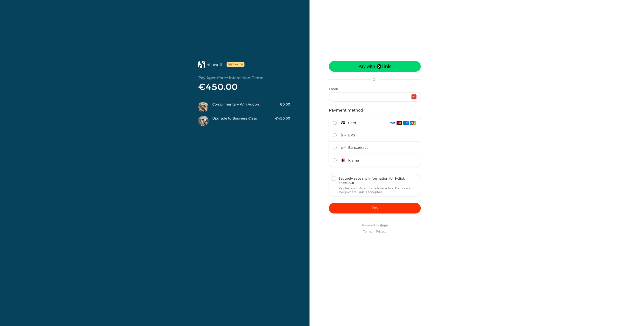 Checkout and Payment